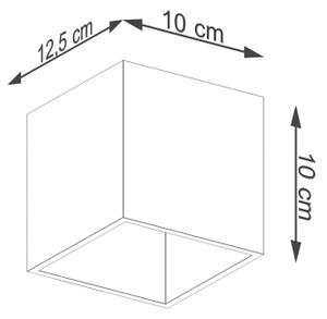Nástěnné svítidlo SOLLUX QUAD 1 zlaté G9 1x8W bez žárovky SL.1183