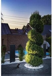 Venkovní svítidlo s bodcem SLV SAMRINA SP single QPAR51 GU10 7W černé 1004757 bez žárovky