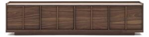Hnědý TV stolek v dekoru ořechu 200x47x40 cm Onix – Kave Home