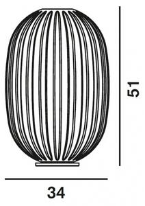 Foscarini designové stolní lampy Plass Tavolo