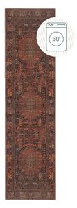 Vínový pratelný běhoun 60x230 cm Nico Global – Flair Rugs