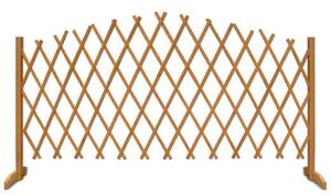 Deuba Zahradní mřížkový plot 200x107 cm - přírodní