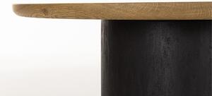 Dubový kulatý konferenční stolek Cioata Veneto 80 x 41 cm