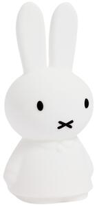 Bílá plastová dětská LED lampa Mr. Maria Miffy 22 cm