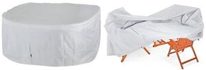 FurniGO Ochranný kryt na dřevěné sestavy - stříbrný