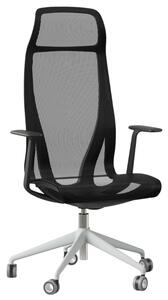 Narbutas Vyšší černá kancelářská židle D-CHAIR II