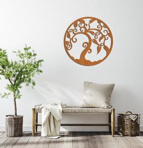Dřevo života | Dřevěný strom na zeď INNOGEN | Barva: Bílá | Rozměry Ø: 20