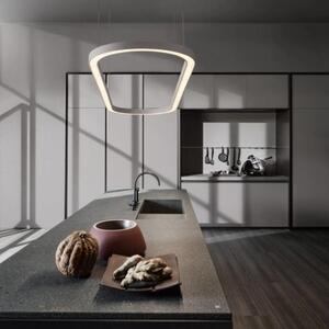 Závěsné LED svítidlo NOVA LUCE CUPPE 58W 3000K bílé 9345625