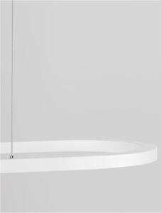 Závěsné LED svítidlo NOVA LUCE CUPPE 58W 3000K bílé 9345625