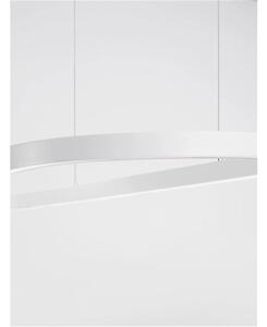Závěsné LED svítidlo NOVA LUCE CUPPE 58W 3000K bílé 9345625