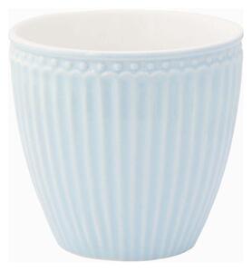 Green Gate - porcelánový latte hrnek Alice Pale Blue 350 ml