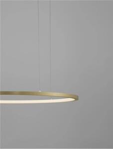 Závěsné LED svítidlo NOVA LUCE TARQUIN 37W 3000K 9345602 stmívatelné Triac
