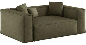 -25 % Dny MOMENTI– Cosmopolitan Design Zelená žinylková dvoumístná pohovka Aveiro 180 cm