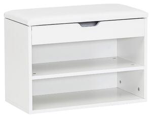 REGÁL NA BOTY, bílá, 60/40/30 cm MID.YOU - Online Only šatny & botníky, Online Only