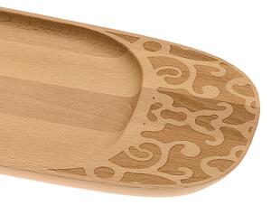 Alessi designové podnosy Dressed In Wood Tray (šířka 45 cm)