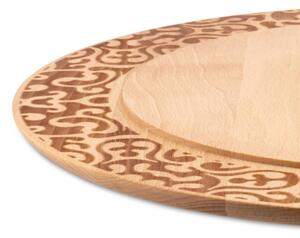 Alessi designové podnosy Dressed In Wood Cheese Board