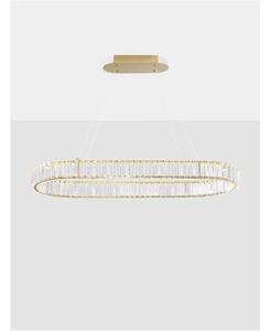 Závěsné LED svítidlo NOVA LUCE AURELIA 48W 3500K 9333073 stmívatelné Triac