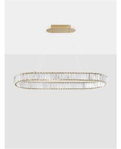 Závěsné LED svítidlo NOVA LUCE AURELIA 48W 3500K 9333073 stmívatelné Triac