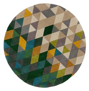 VLNĚNÝ KOBEREC, 160 cm vícebarevná, zelená Flair Rugs - Online Only koberce & rohožky, Online Only