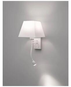 Nástěnné svítidlo NOVA LUCE VALENCIA E27 + LED na čtení 3000K 8127401 bez žárovky