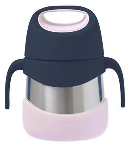 Dětská termoska na jídlo, 335 ml, b.box, indigo/růžová