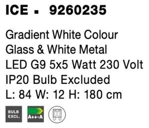 Závěsné svítidlo NOVA LUCE ICE G9 9260235 bez žárovky