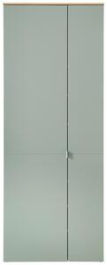 SKŘÍŇ NA ODĚV, šalvějově zelená, dub artisan, 78/202/38 cm Xora - Šatní skříně, Online Only