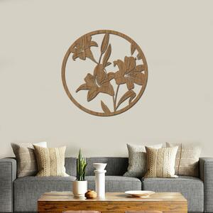 Dřevo života | Dřevěná dekorace LILIE | Rozměry (cm): 60 | Barva: Horský dub