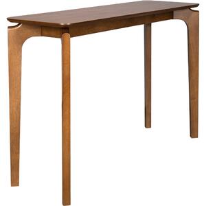 -25 % Dny MOMENTI– Dutchbone Hnědý dřevěný toaletní stolek SAVONE 120 x 40 cm