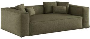 -25 % Dny MOMENTI– Cosmopolitan Design Zelená žinylková trojmístná pohovka Aveiro 220 cm