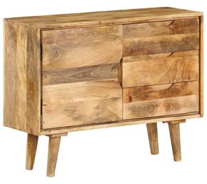 Příborník masivní mangovníkové dřevo 90 x 30 x 69 cm 246789