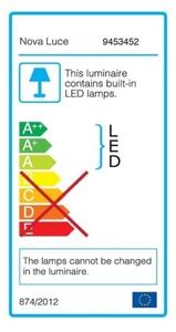 Závěsné LED svítidlo NOVA LUCE RANDO THIN 50W 3000K 9453452 stmívatelné Triac