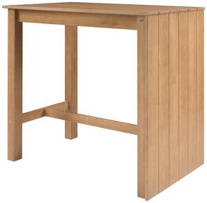 BAROVÝ STŮL, borovice, barvy dubu, 111/105/56 cm MID.YOU - Barové stoly, Online Only