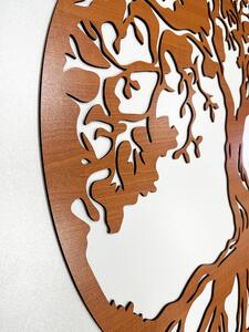 Dřevo života | Dřevěný strom na zeď STROM ŽIVOTA | Barva: Šedá | Rozměry Ø: 60