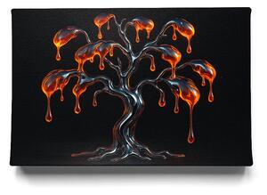 KRAFTHOUSE.EU Molten Nectar – obraz na plátno Premium Canvas | 100% bavlna | Různé rozměry Velikost: 30 x 20 cm