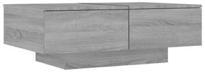 Konferenční stolek šedý sonoma 90 x 60 x 31 cm kompozitní dřevo