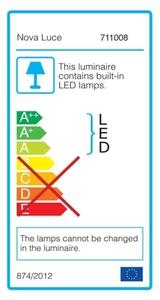 Nástěnné LED svítidlo NOVA LUCE ANZIO 6W 3000K 711008