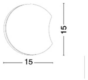 Nástěnné LED svítidlo NOVA LUCE ANZIO 6W 3000K 711008