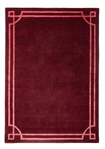 Vínový ručně tkaný vlněný koberec 200x290 cm Gatsby – Flair Rugs
