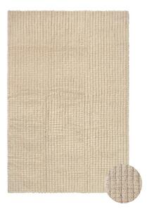 Béžový pratelný/ručně tkaný vlněný koberec 80x140 cm Unexpected Wool – Lorena Canals