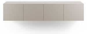 Krémový TV stolek 180x38x35 cm Daroca – Marckeric