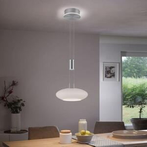Paul Neuhaus Závěsné LED svítidlo Q-ETIENNE 38,5W, ø 35 cm, CCT 2700-5000K Barva: ocel