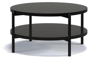 Konferenční stolek SIGMA 2, 84x43x84, černá lesk
