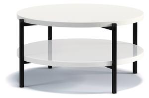 Konferenční stolek SIGMA 2, 84x43x84, bílá lesk