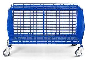 FEROPLAST spol. s.r.o Průmyslový úložný koš KS5, kompletní set 1 koše na kolečkách
