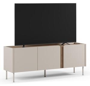 TV stolek v dekoru dubu v krémovo-přírodní barvě 140x53x35 cm Lucile – Marckeric