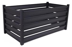 Kompostér Trestles KOMP12 2100x1100x1000 mm, 2200 l, černý