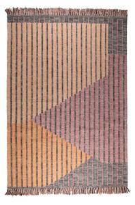 Růžový/broskvový bavlněný koberec 160x230 cm Hampton – Dutchbone