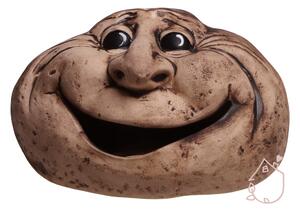 Smějící se kámen Dobrák s úsměvem keramický