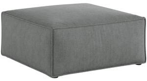 -25 % Dny MOMENTI– Cosmopolitan Design Šedá podnožka Aveiro 75 x 75 cm